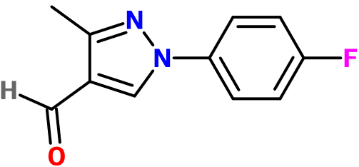 (image for) MC080225 1-(4-Fluorophenyl)-3-methyl-1H-pyrazole-4-carbaldehyde